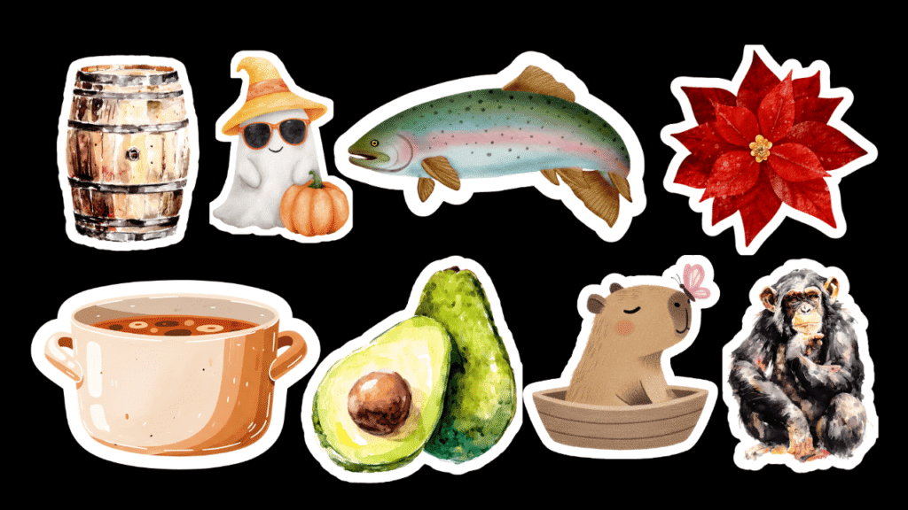 65 Best Clipart Niches That Always Stay in Demand